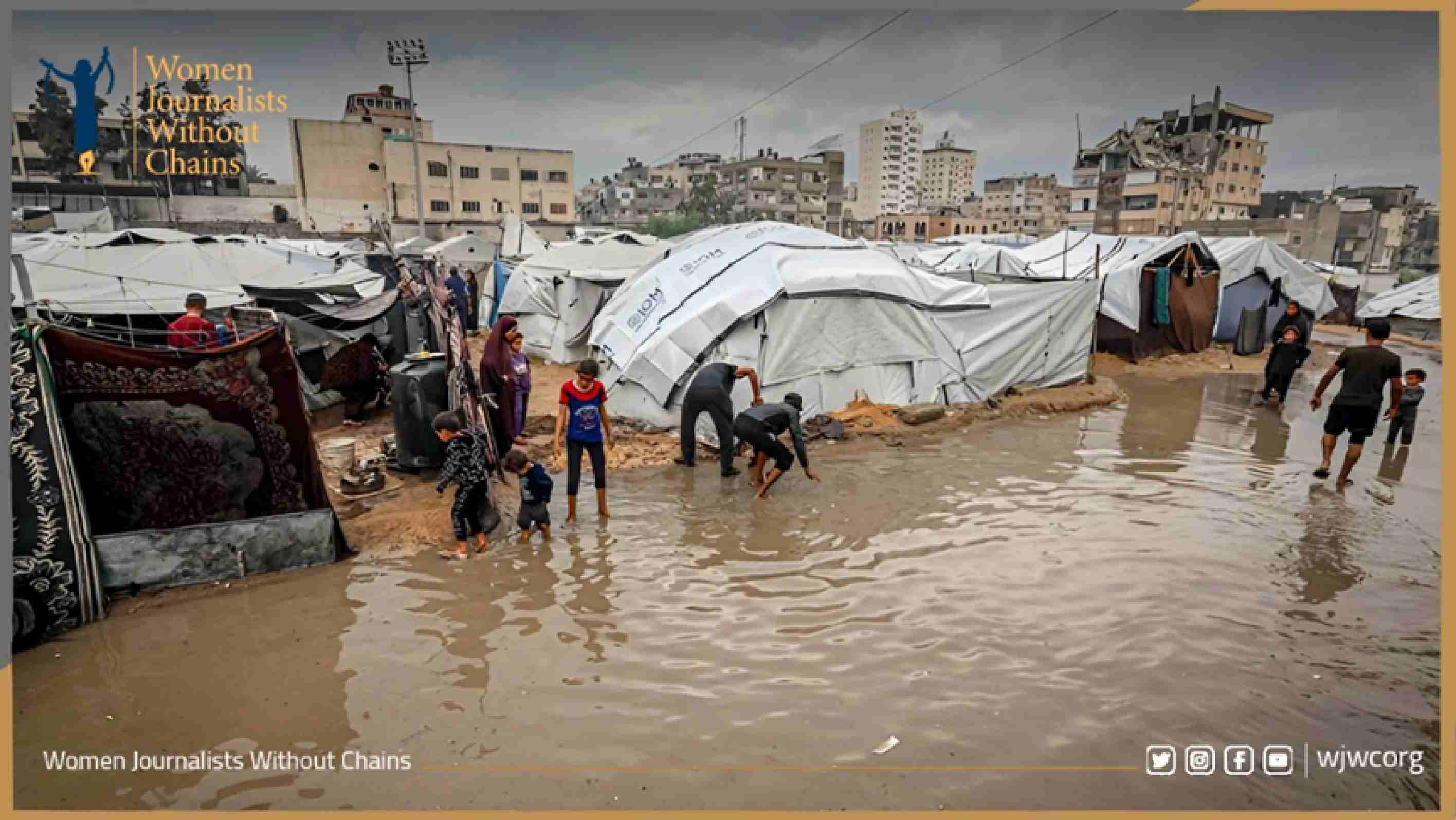 Gaza Faces Winter Catastrophe as Aid Blocked, Rights Group Warns